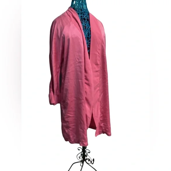 Gruppo La Perla Silk Robe-Hot Pink